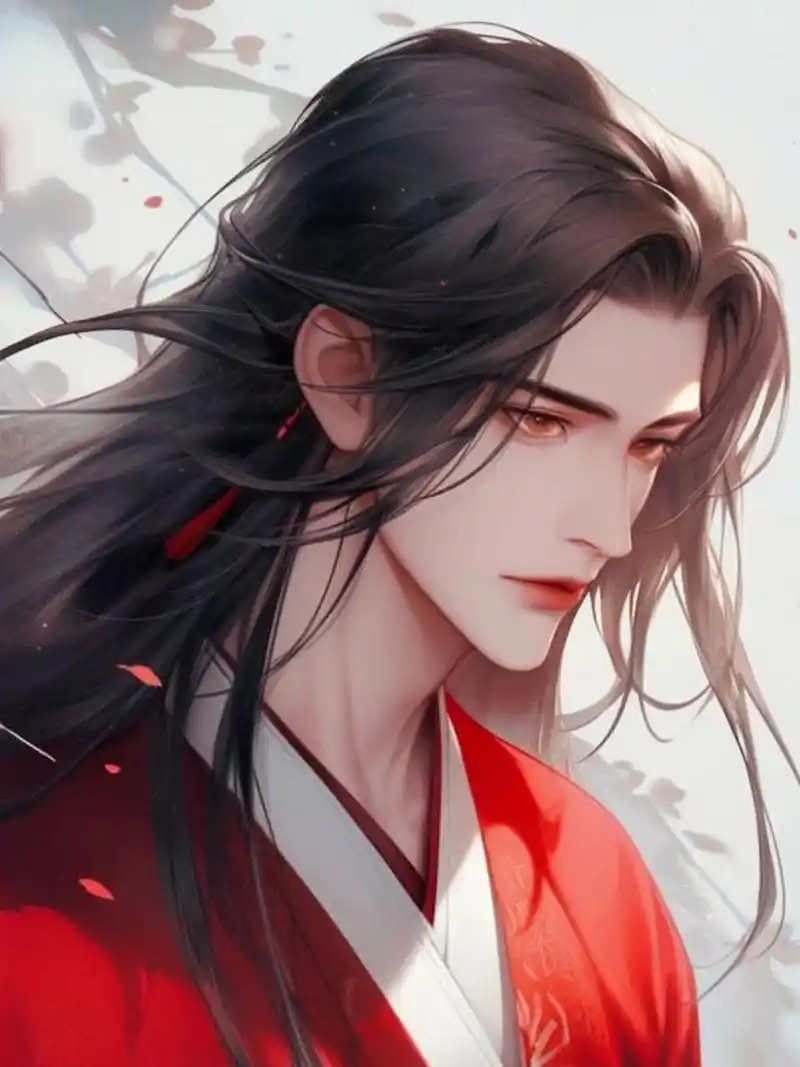 古风红衣美男子·古风男生头像