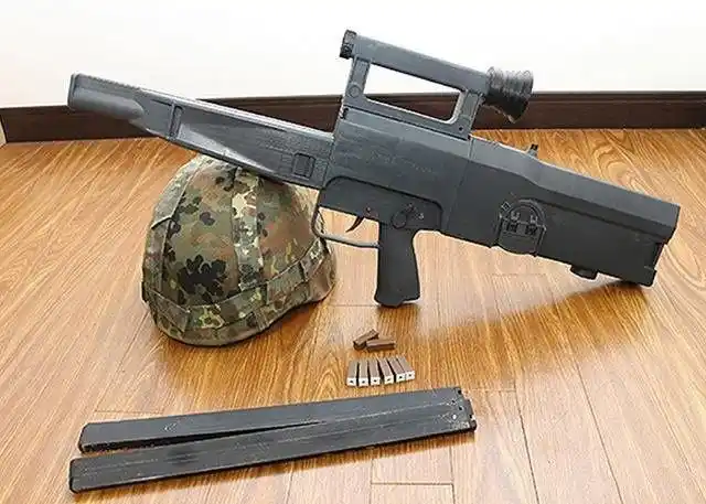 冷战时德国的独门武器g11无壳弹德意志工业技术的结晶