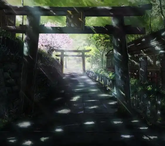 二次元 美景 动漫美景 美景图 插画 场景 天空 聊天背景 最美不过二