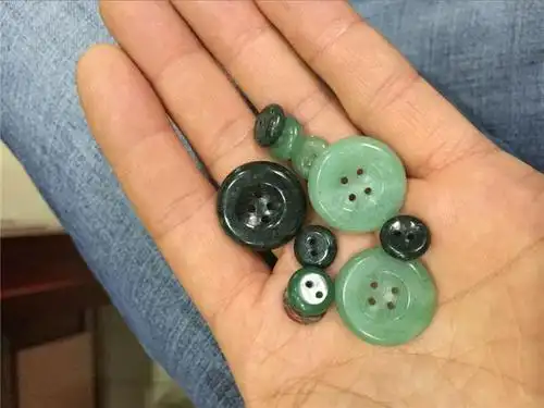 玉器扣子 玉石扣子
