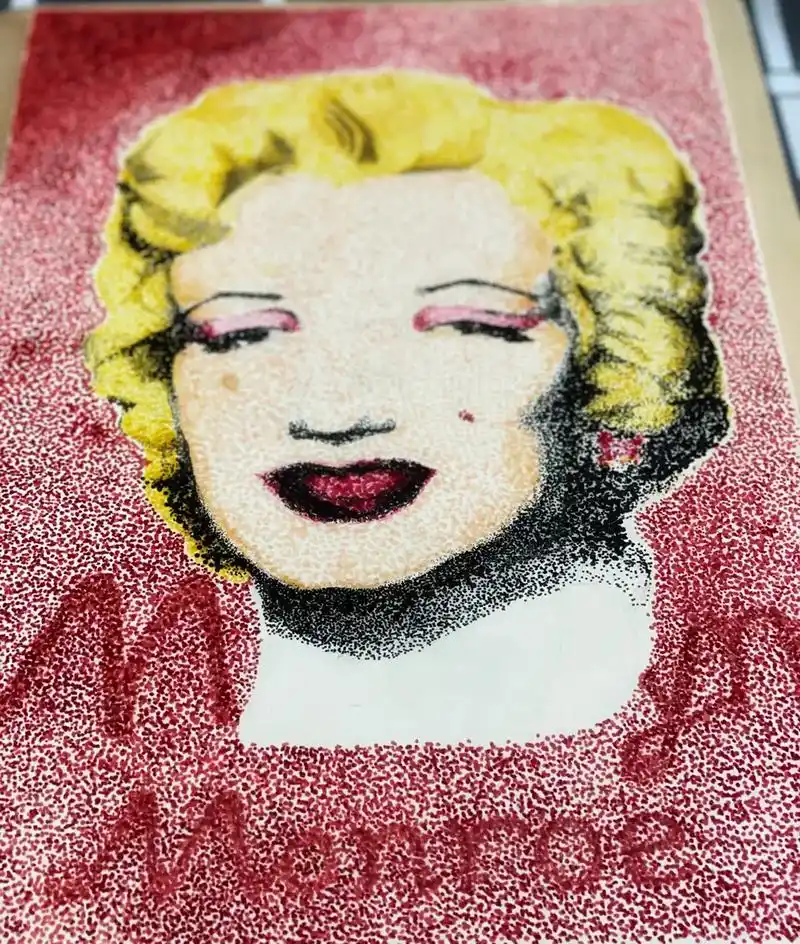 居家就画一幅点画吧#画个小画 #最闪亮的坐标 #创意美术 # - 抖音