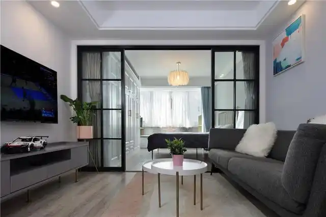 小户型一居室,简约精致的北欧风设计,效果很惊人!忍不住想多看