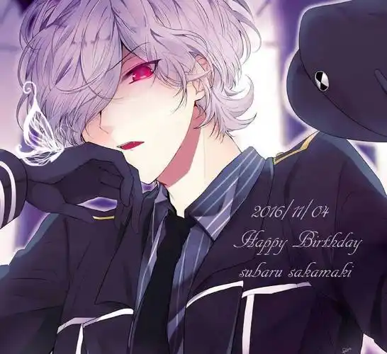 二次元男生头像黑白冷酷异瞳 男生头像图片大全 -【爱个性】