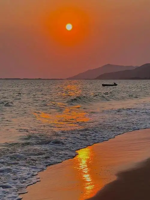 三亚傍晚美景10张图