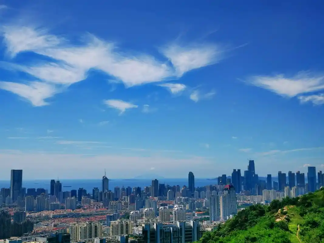 青岛风景 #手机摄影 #随手拍天空 #治愈系风景 #图文伙 - 抖音