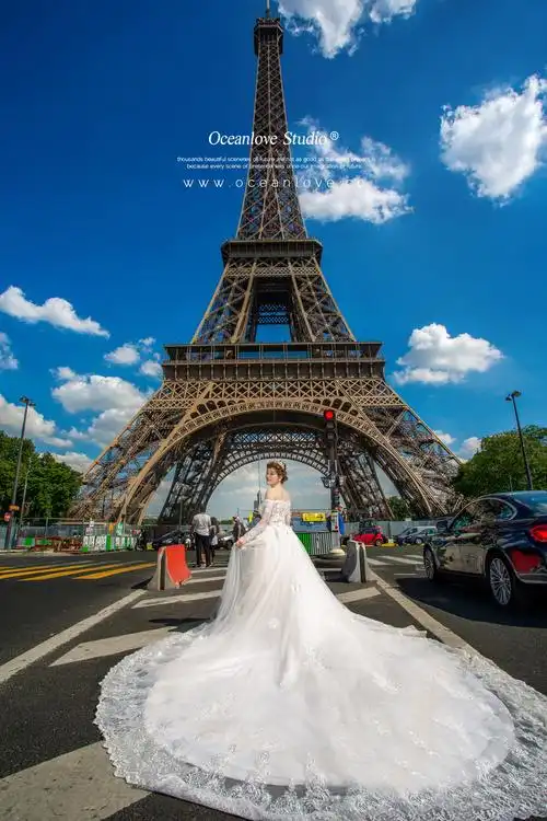 旅拍oceanlove法国巴黎蜜月婚纱照赏析