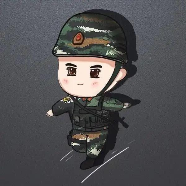 欢度国庆!小视为您奉上超可爱的兵哥哥小头像