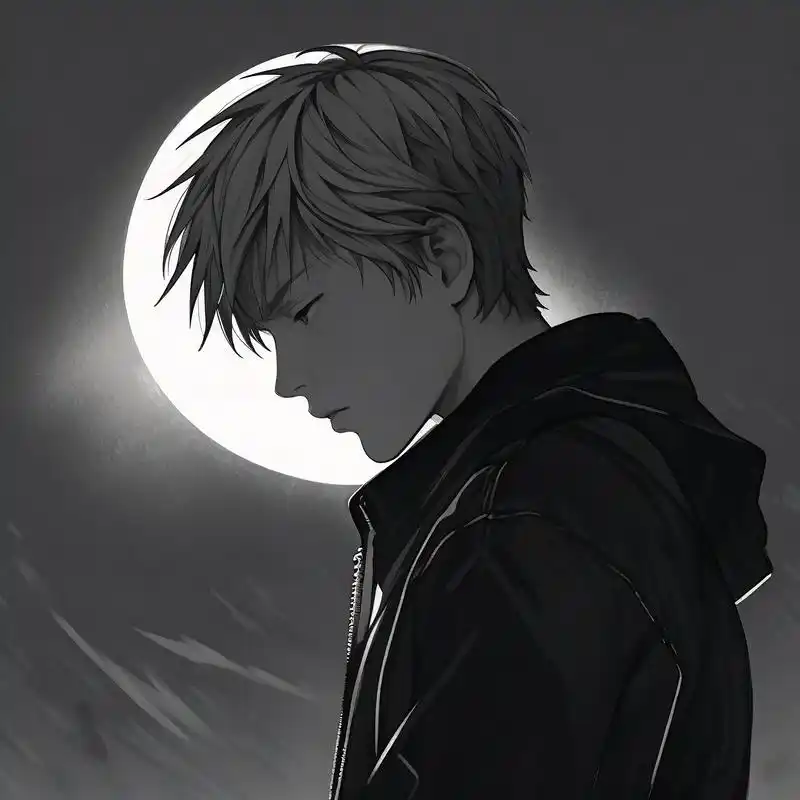 92伤感男生头像,孤独与绝望的交织95 这是一组充满伤感气息的男生