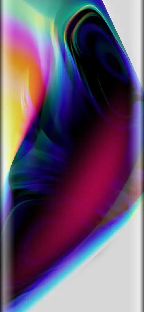 曲面边框特效手机壁纸