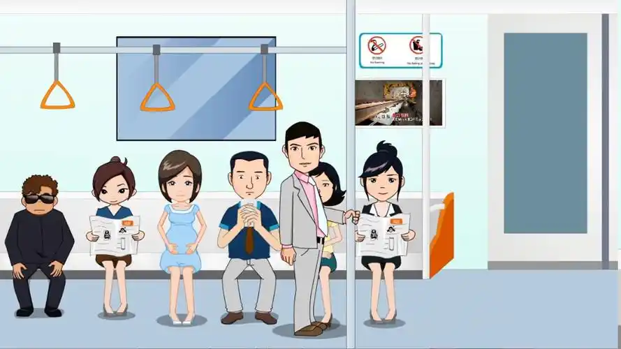 杭州地铁-文明出行宣传动画