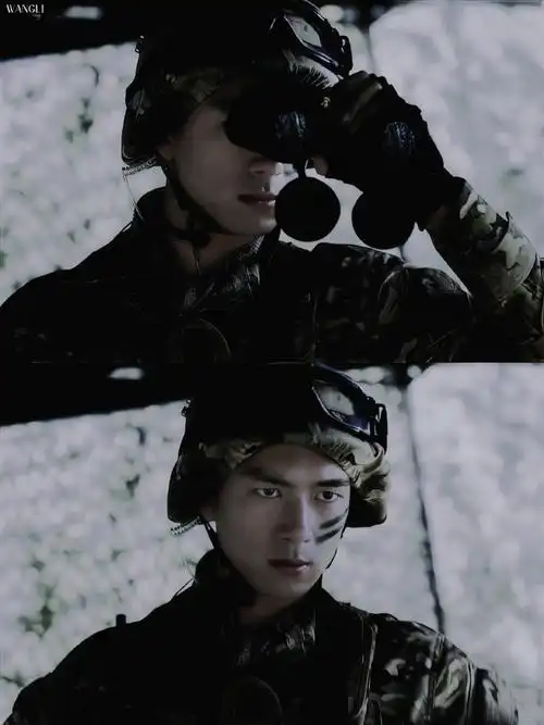 军装太帅了啊啊啊啊@李现ing#李现范思哲全球香水代言人#截修i07二