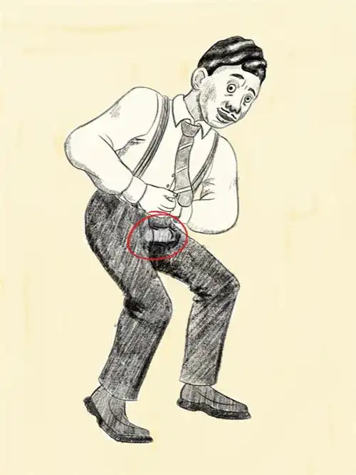 "硬汉"该如何藏起小帐篷?