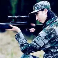 英姿飒爽的漂亮女兵头像中国女兵头像图片收藏