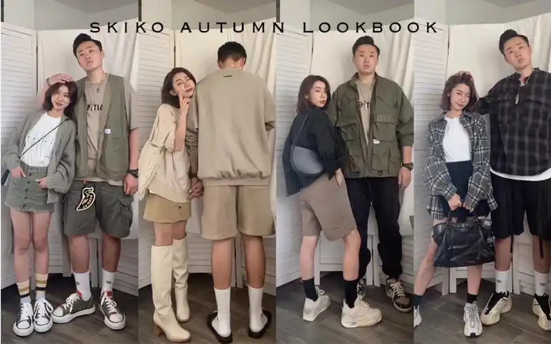 158vs185(情侣初秋休闲穿搭!