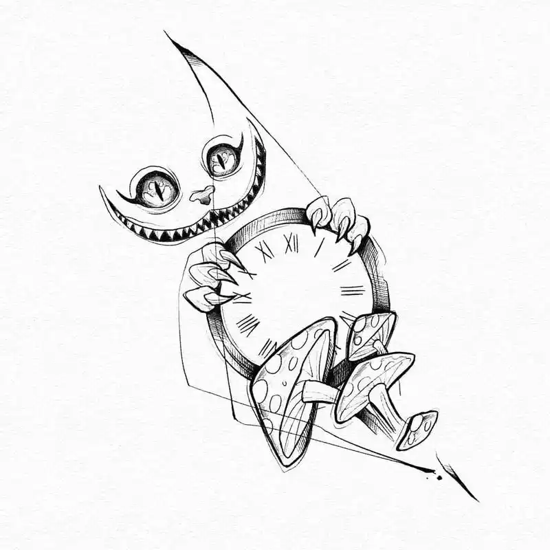 纹身手稿 #纹身图案手稿 #纹身设计 #纹身素材 #手稿  - 兑音