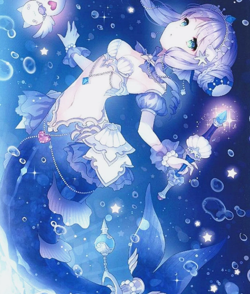 十二星座的专属美人鱼公主,见之不忘,思之如狂,你的是哪一个!