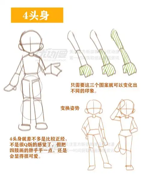 q版人物教程 - 优动漫-动漫创作支援平台 | 优动漫paint绘画软件