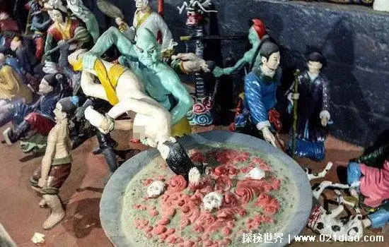 地狱18层真实照片,第十八层是刀锯地狱(受刑时间长到无法计算)