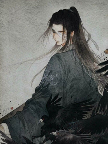 动漫壁纸少年古风