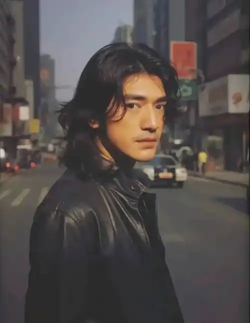 52岁木村拓哉在中目黑,一人一狗,身材很好但头发花白显老态