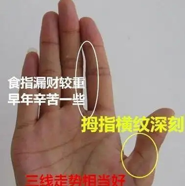 早年辛苦中年慢慢好转晚年有福的手相一生先苦后甜