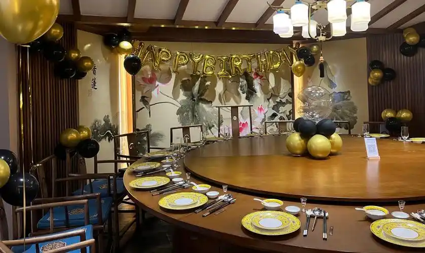 生日派对场景布置#山东济南#生日宴#生日布置#气球布置