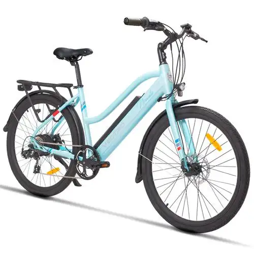 msebike26寸锂电池助力电动自行车男女士城市代步成人助力电单车