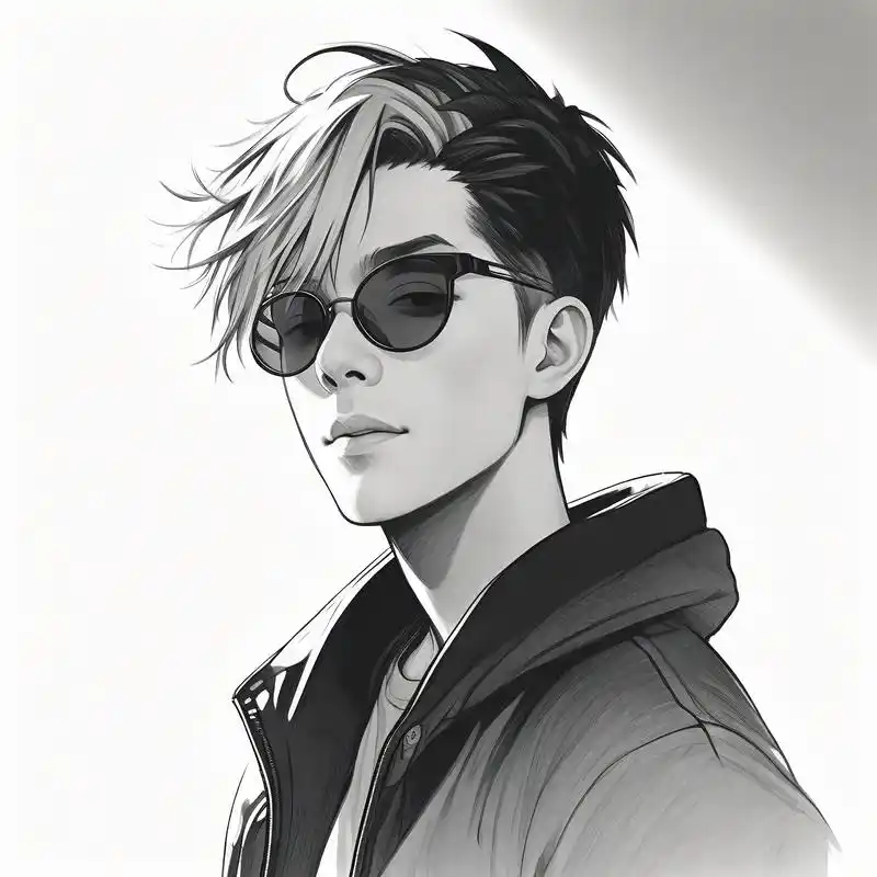 😎墨镜男生,霸气头像来袭🔥