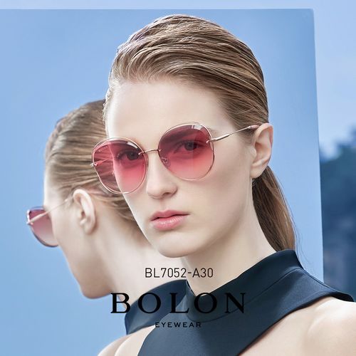 bolon暴龙新款潮流太阳镜女士蝶形墨镜个性时尚眼镜bl7052