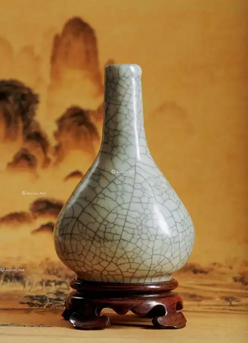 【元 哥窑胆瓶】拍卖品_图片_价格_鉴赏_元代以前陶瓷_雅昌艺术品拍卖