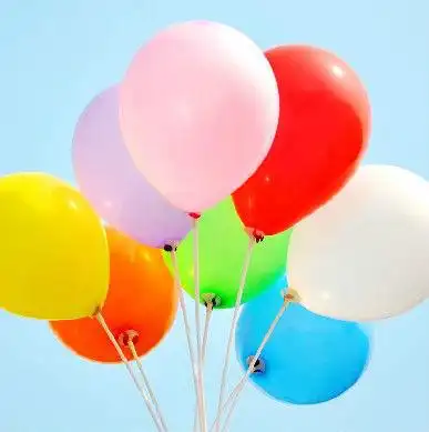 100个 10 inch balloon 婚房婚礼派对结婚庆装饰气球 1.5g气球