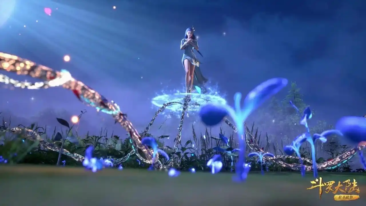 斗罗最仙气女神,阿银绝美亮相,唐昊握草表白,美人沦陷了