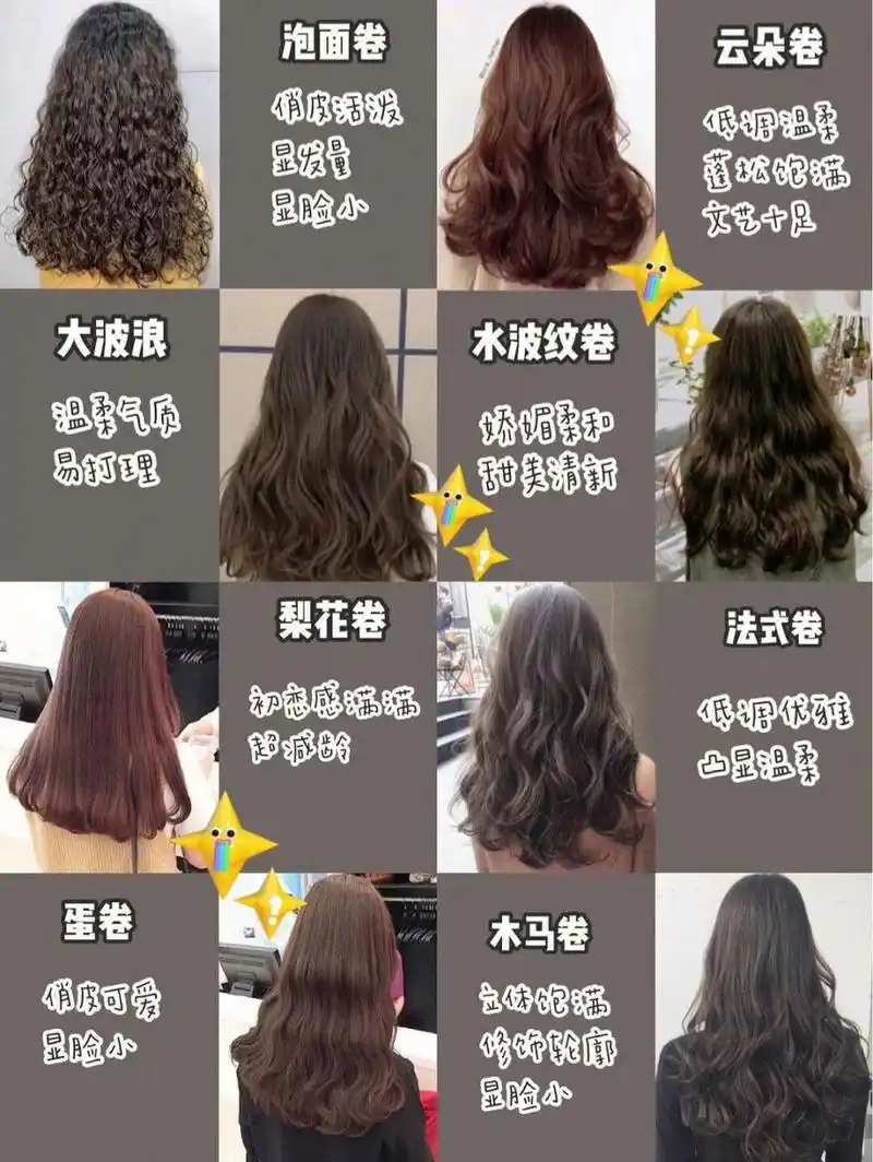 安溪烫发! 效果好,边缘层次修饰五官轮廓,这个比例