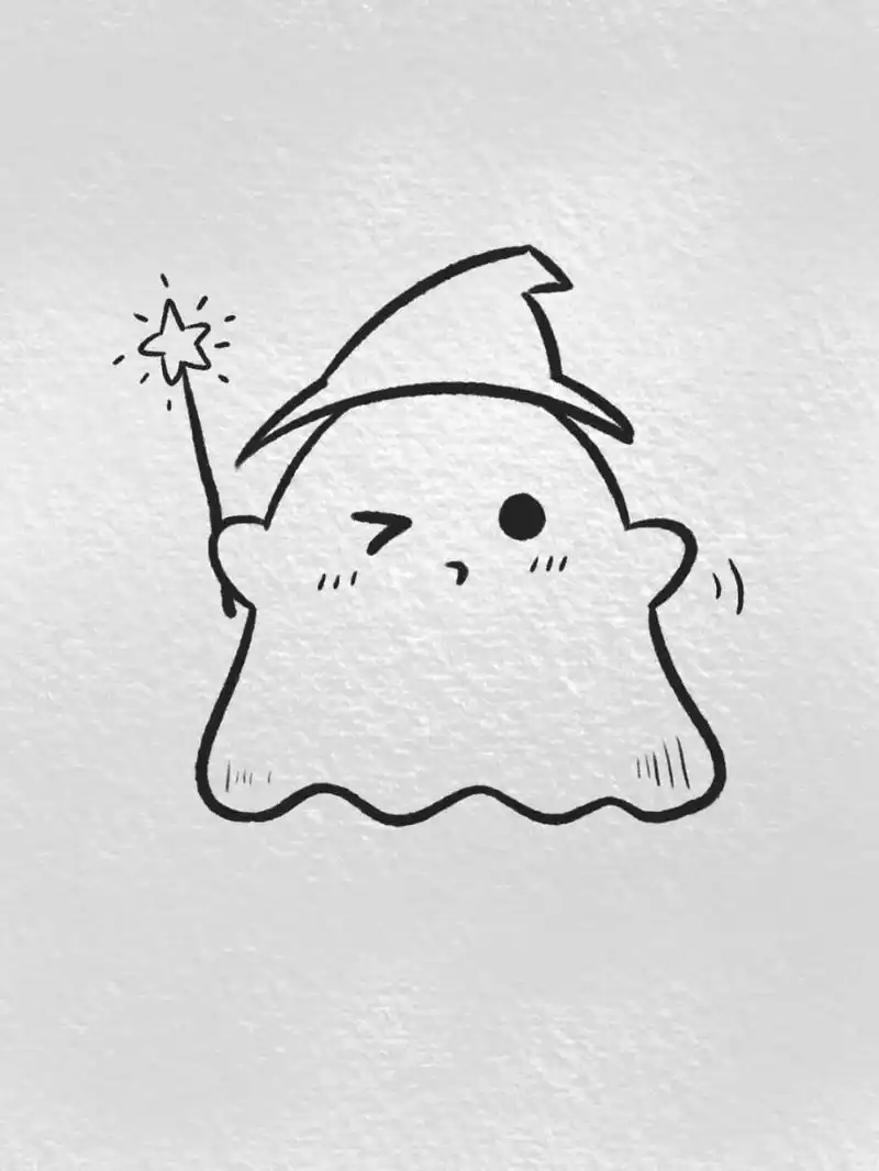 幽灵表情包 | 你有一只可爱幽灵待签收 #可爱表情包# #笔记灵感