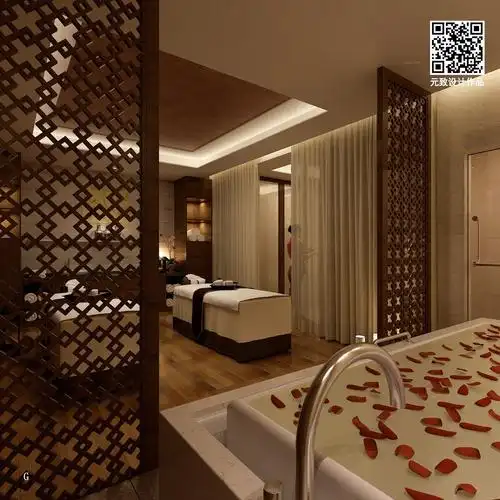 美容院高端美容会所设计装修效果图