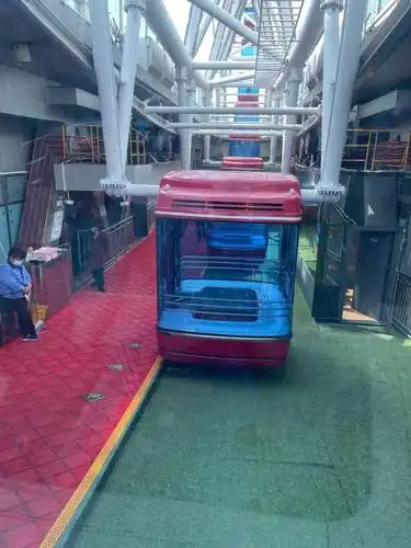 天津之眼-"过去玩过但是没有坐过,每次都排队很多人,.