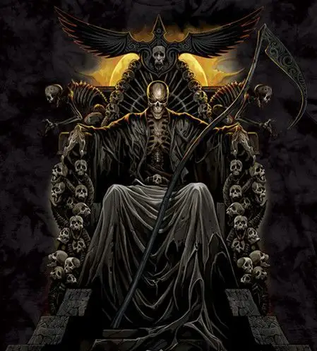 插画/漫画 封面素材-骷髅死神