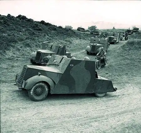 二战装甲车