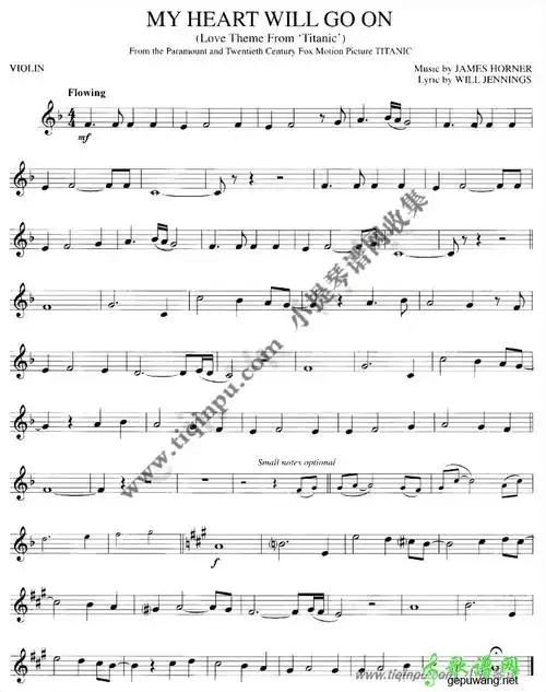 > 正文        格式: 小提琴谱 上传时间: 2015-04-29 我心永恒_my