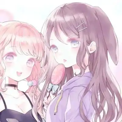 闺蜜款头像两张动漫