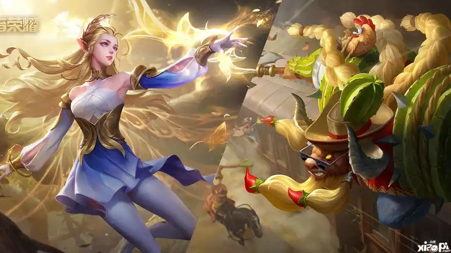 《王者荣耀》s27赛季"精灵公主"艾琳,堪称版本之女