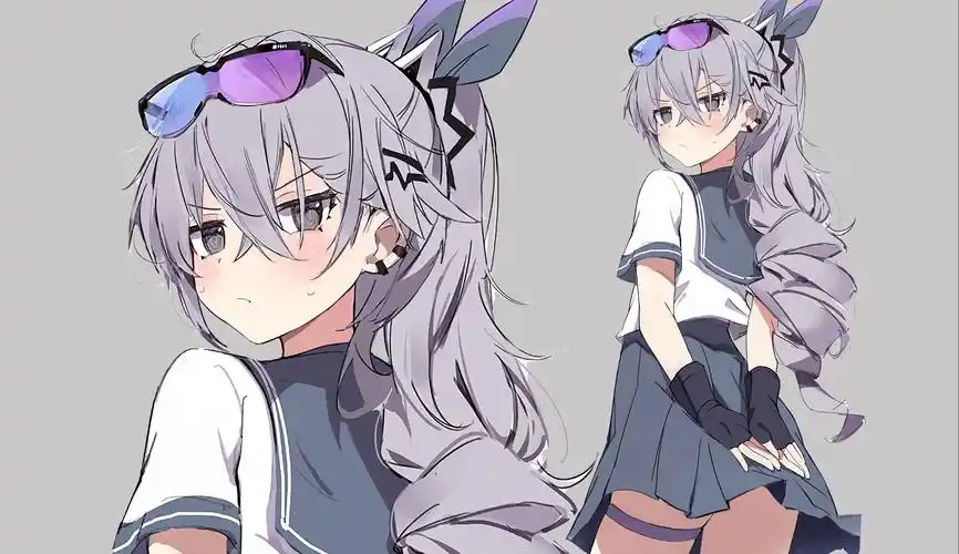 【星穹铁道 动态壁纸】水手服银狼,可爱捏qaq