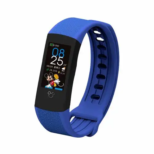迪士尼智能手环米奇儿童手表卡通学生触摸屏联名国产腕表