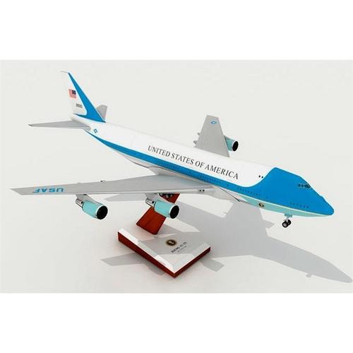 diy手工拼装立体纸质模型波音vc-25空军一号飞机航空客机3d折纸