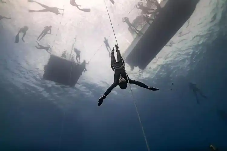 竞技自由潜原来这么美自由潜世锦赛15张最美照片