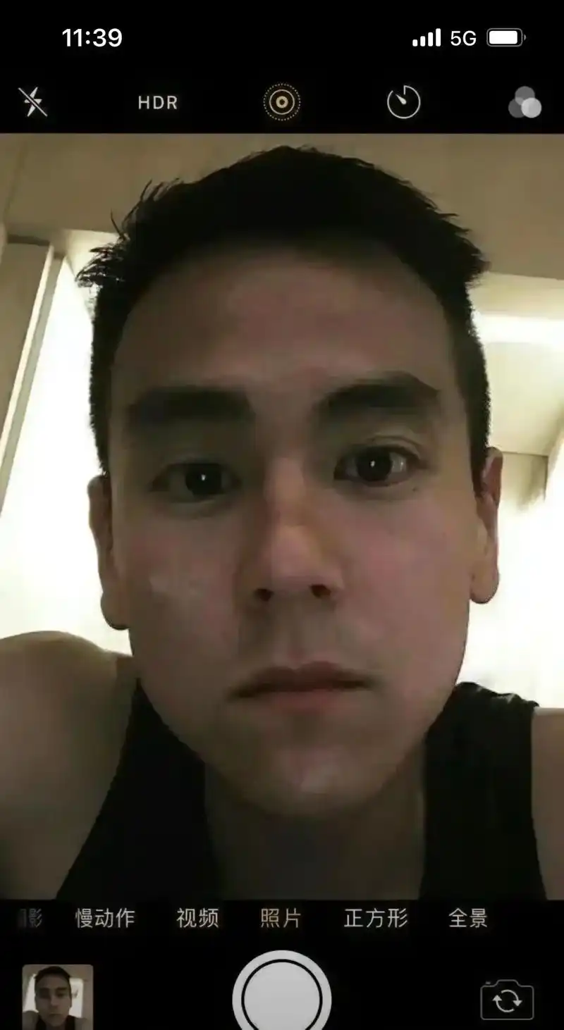 闲着没事儿发一下自拍.#彭于晏 #iphone原相机 - 抖音