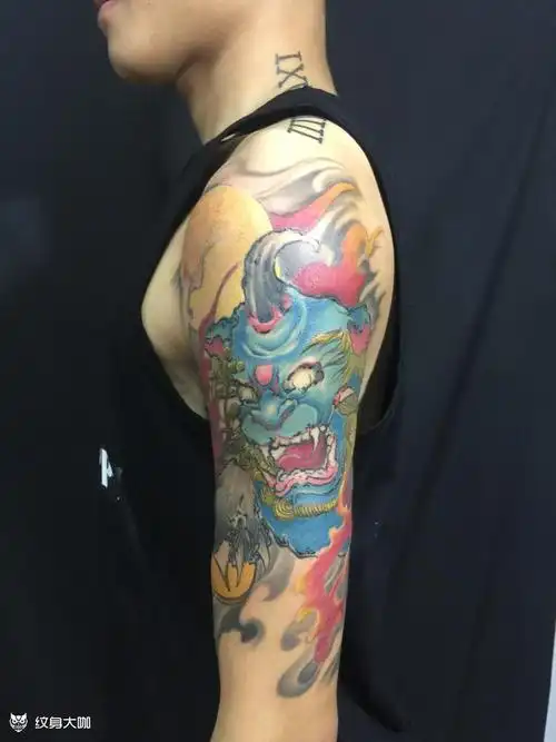 貔貅_纹身图案手稿图片_赵予稽的纹身作品集