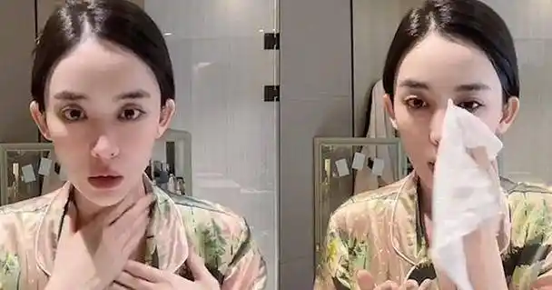 古力娜扎直播卸妆后,素颜后的五官更加迷人,网友:这是在抽空气吗?