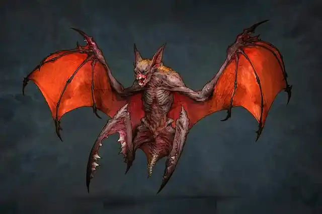 《暗黑破坏神2》中能释放闪电的穴居生物——蝙蝠恶魔