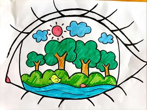 爱护眼睛,"睛"彩一生——巩固幼儿园爱眼日主题活动